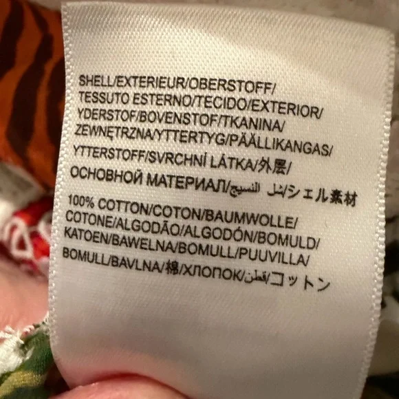 NWT Farm Rio Forest Birds crochet and guipure lace Cropped Blouse Size L - Picture 16 of 16